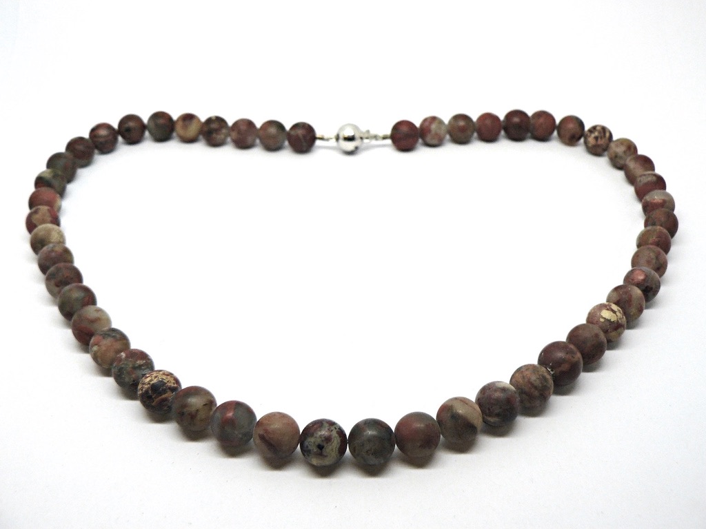 Steinkette Breccia-Jaspis 1069