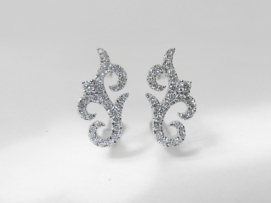 Ohrringe 697 Brillant (VK 7.460,-€) - bei Anlieferung von 14,2gr. Feingold