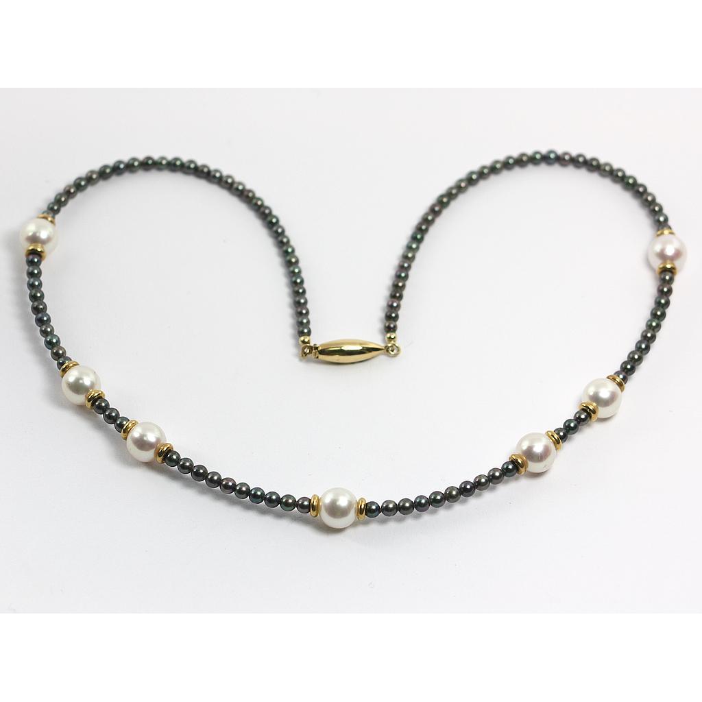 Perlenkette 969 (VK 1.540,-€) Angebot: bei Anlieferung von 3,8gr. Feingold