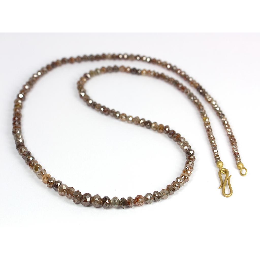 Steinkette 1014 naturbrauner Diamant - günstiger mit 35% Aktion