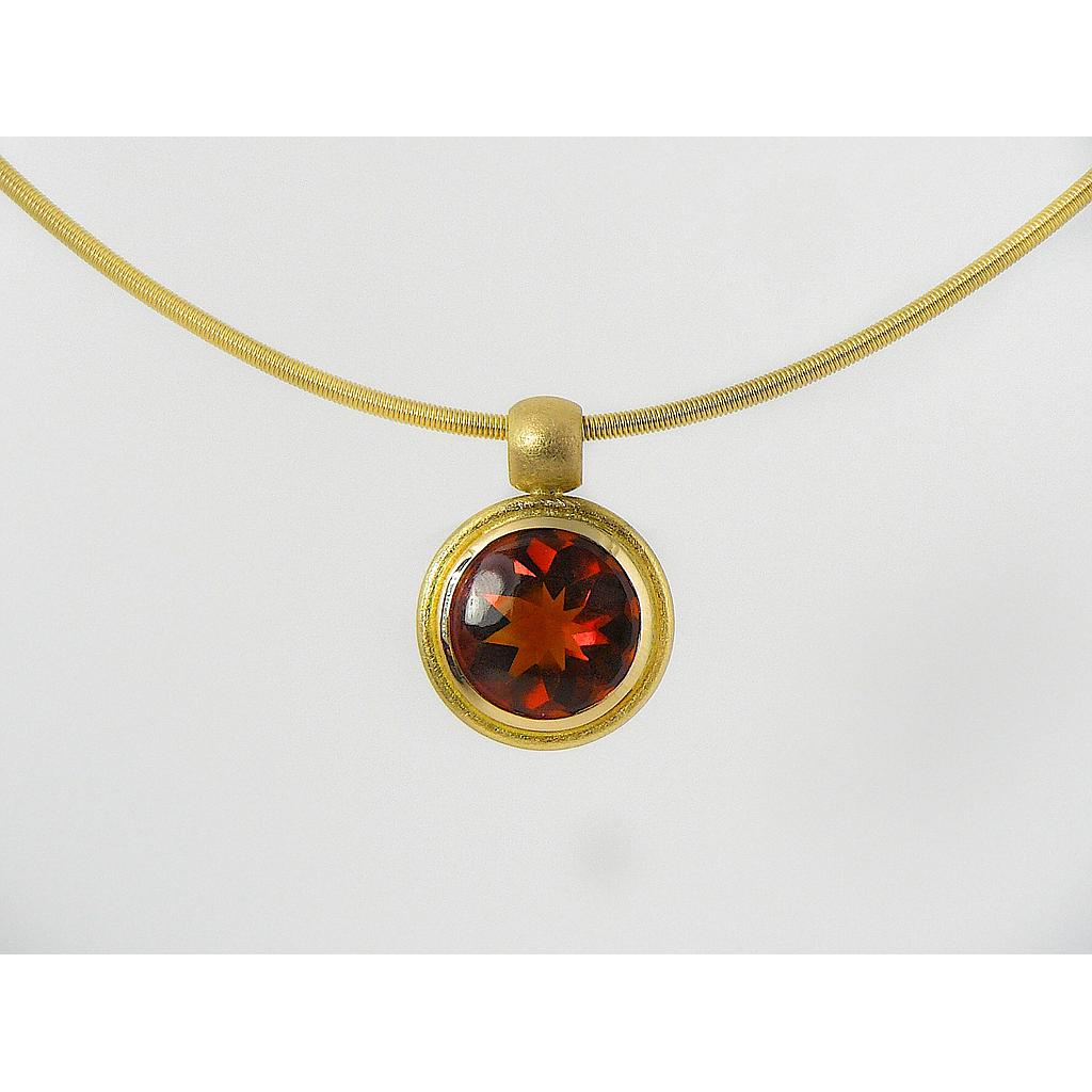 Anhänger Citrin 66 - unser  Angebot: bei Anlieferung von 6,9gr. Feingold