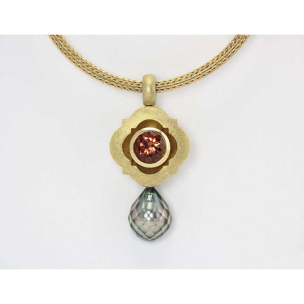 Anhänger Tahiti Perle 219 - Angebot: bei Anlieferung von 12,5gr. Feingold