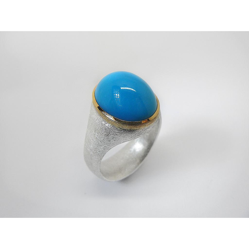 Ring 524 Edel-Türkis (VK 990,-€) - unser Angebot abzüglich 35% Aktion