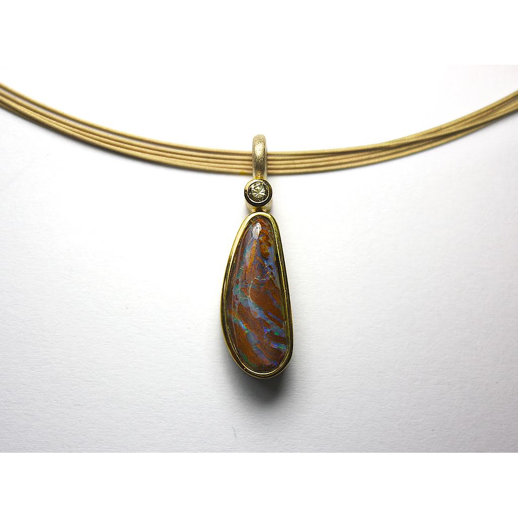 Anhänger Opal 106 - TOP Angebot : bei Anlieferung von 3,6gr. Feingold