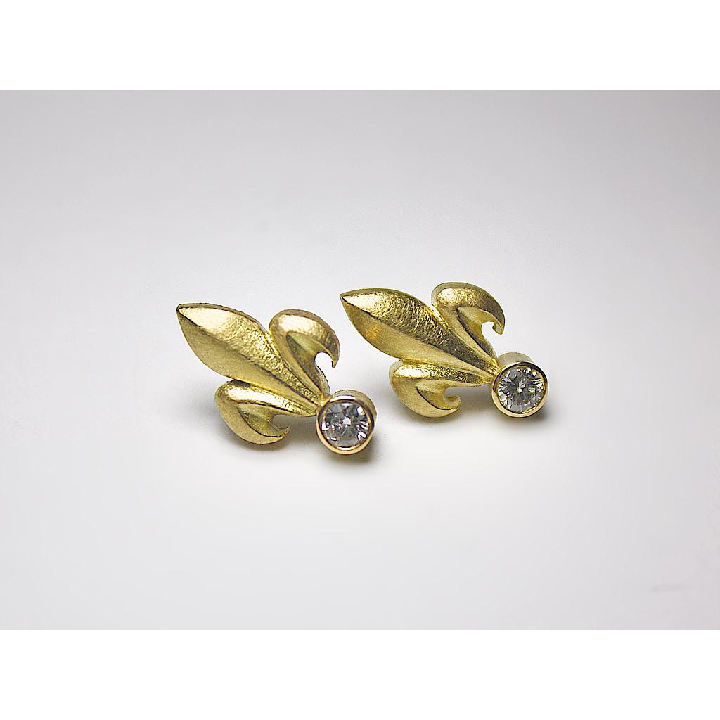 Ohrringe 714 Brillant (VK 2590,-€) - bei Anlieferung von 3,9gr. Feingold