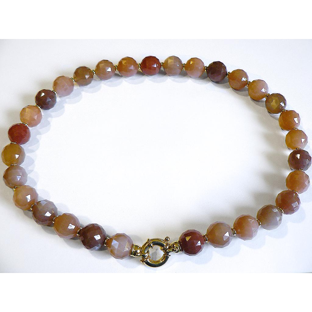 Steinkette 1076 (VK 6.470,-€) Angebot: bei Anlieferung von 10,2gr. Feingold