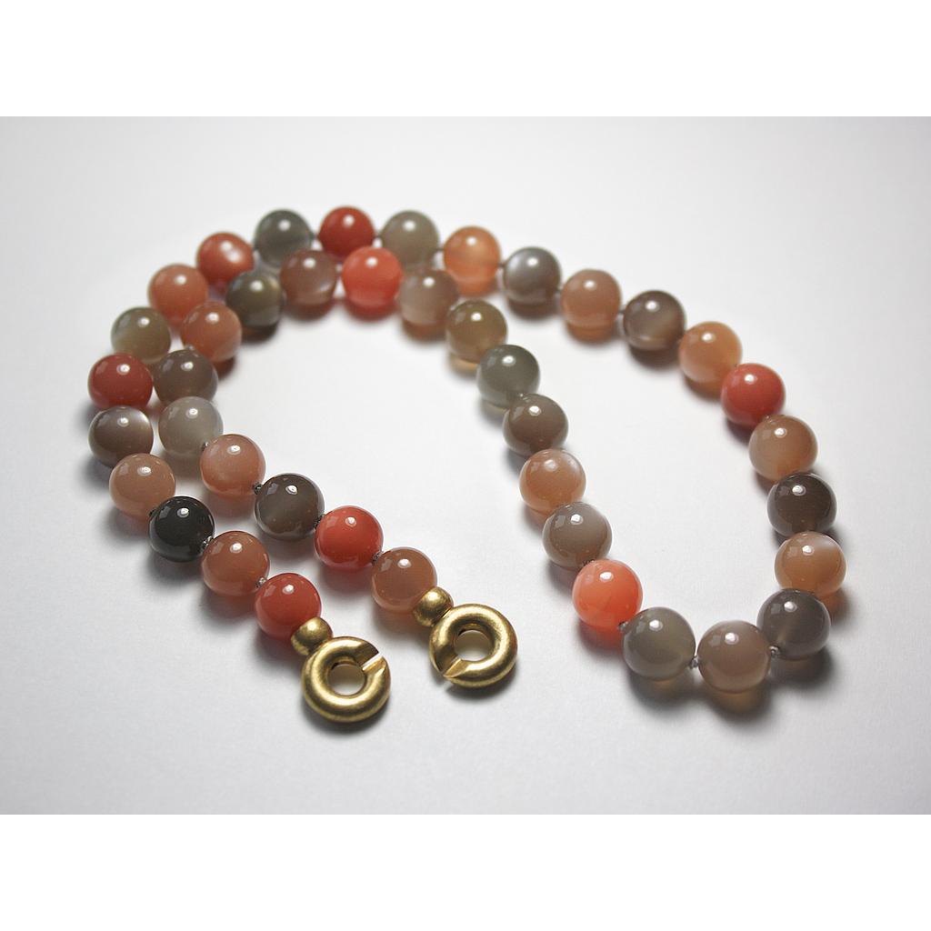 Steinkette 1074 Mondstein  - günstiger mit 35% Aktion