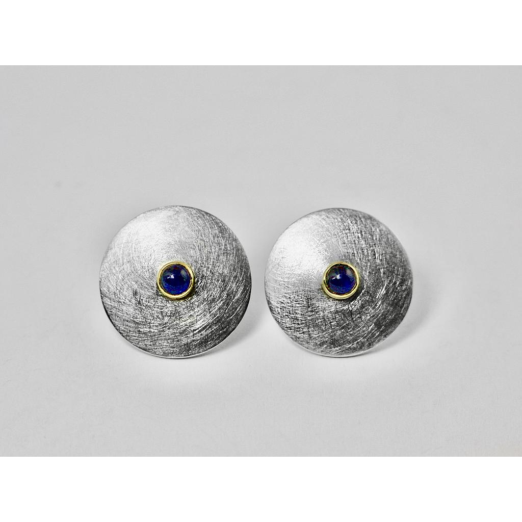 Ohrringe 600 Saphire (VK 580,-€) - unser Angebot abzüglich 35% Aktion