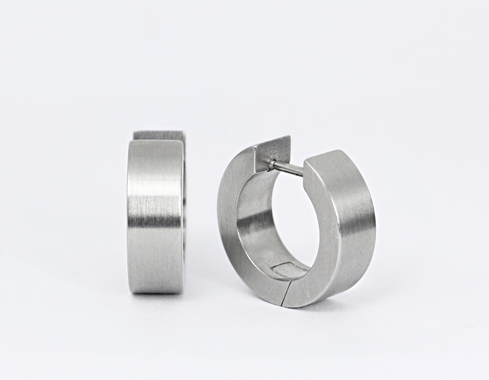 Ohrring Edelstahl 741