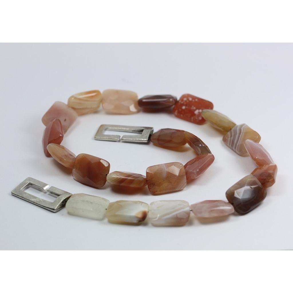 Steinkette 1077 Botswana Achat - günstiger mit 35% Aktion