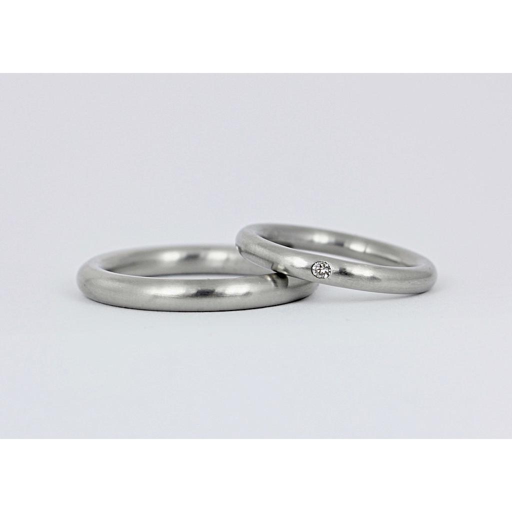 Ring 599 Edelstahl Paar (VK 240,-€) - unser Angebot abzüglich 35% Aktion