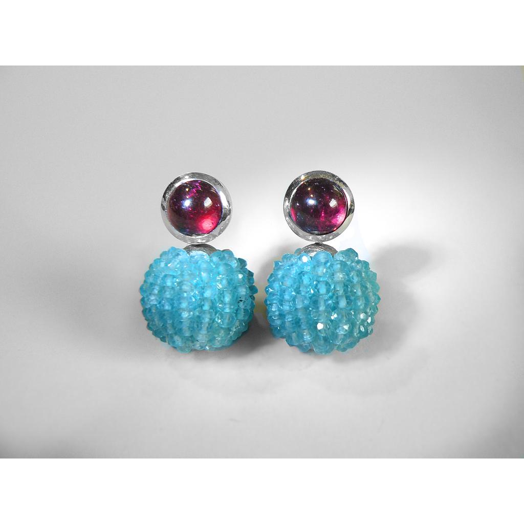 Ohrringe Aquamarin 628