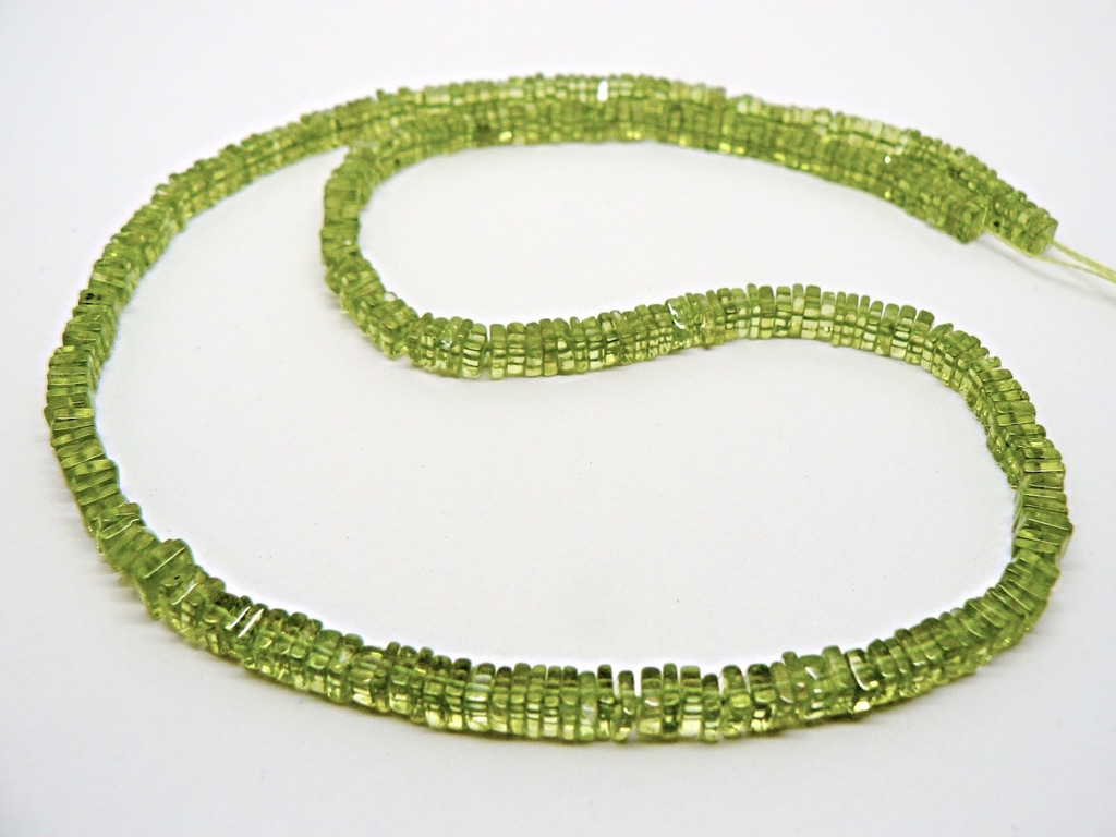 Steinkette 1053 Peridot (VK 340,-€) - Angebot abzüglich 35% Aktion