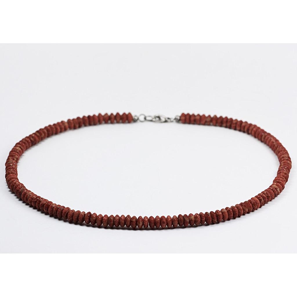 Steinkette 1092 Koralle (VK 90,-€) - Angebot abzüglich 35% Aktion