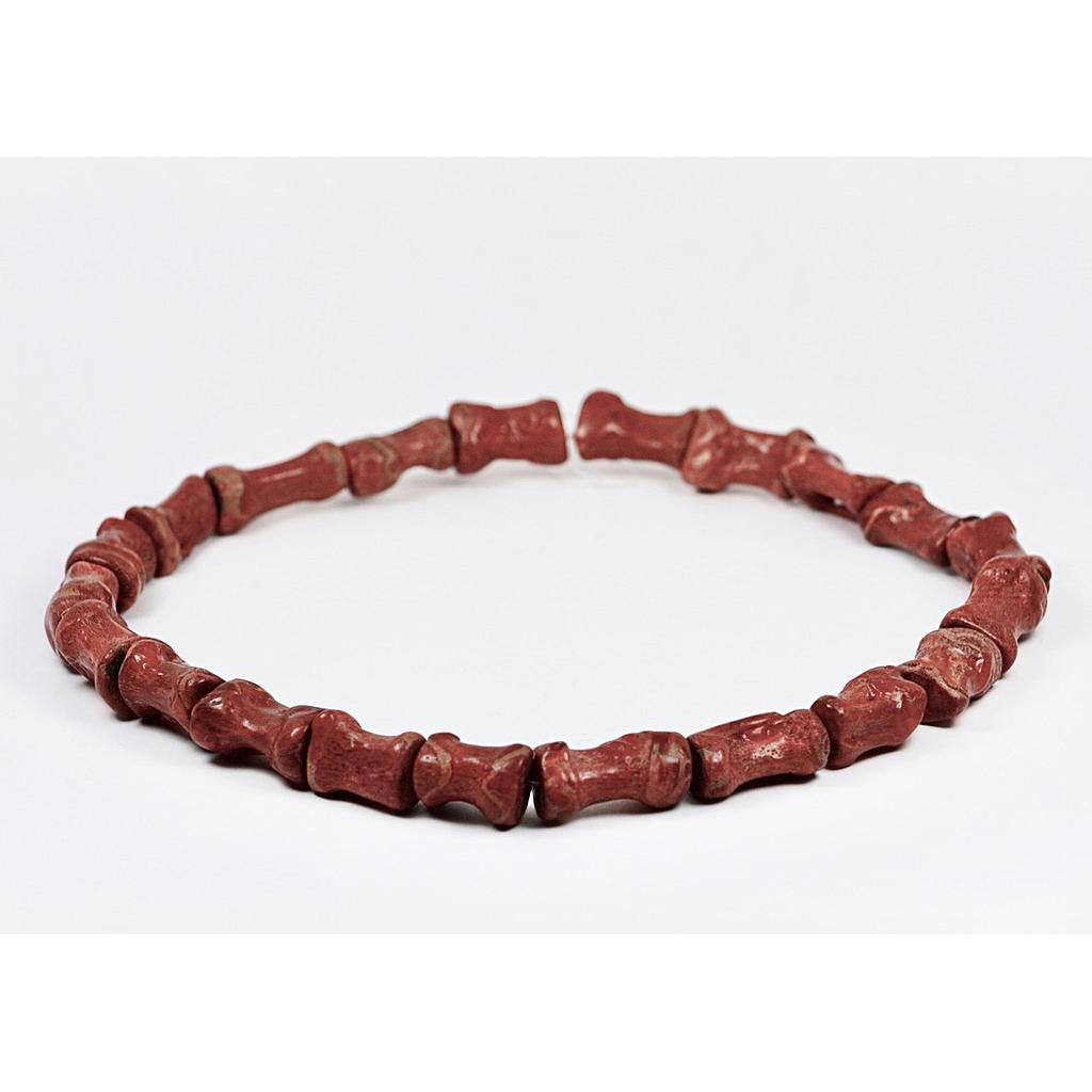 Steinkette 1095 Koralle (VK 170,-€) - Angebot abzüglich 35% Aktion